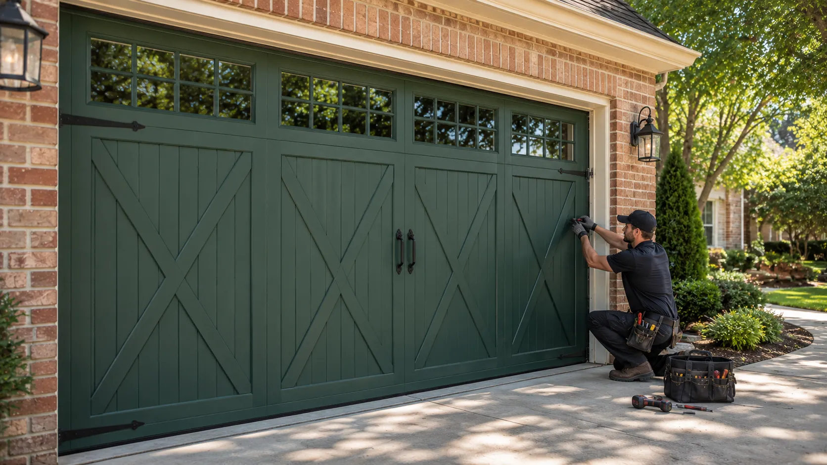 Garage Door Service for Nassau Bay's Older Housing Stock