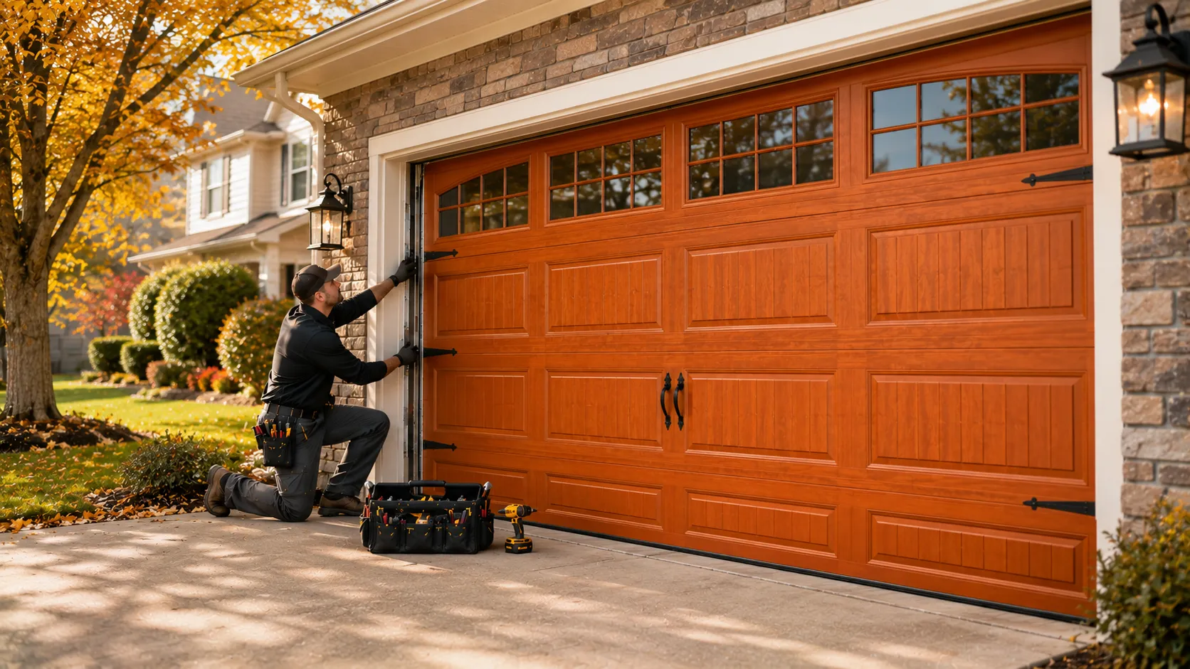 Garage door service in Texas City
