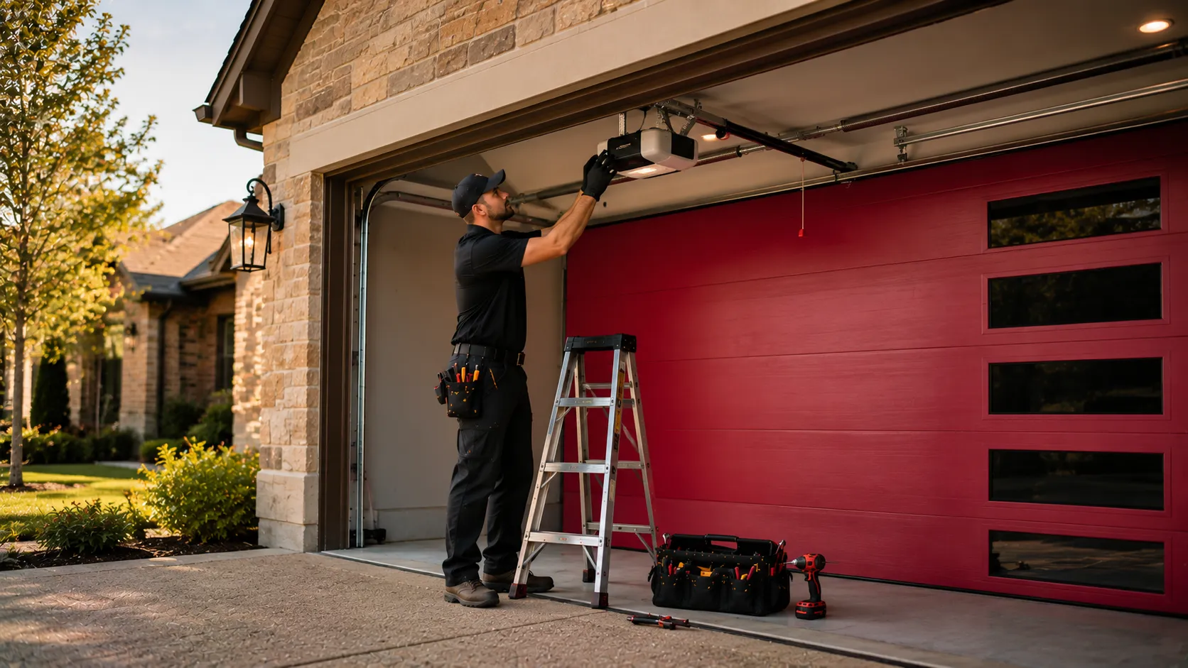 Tell us what’s wrong - Texas City garage door service