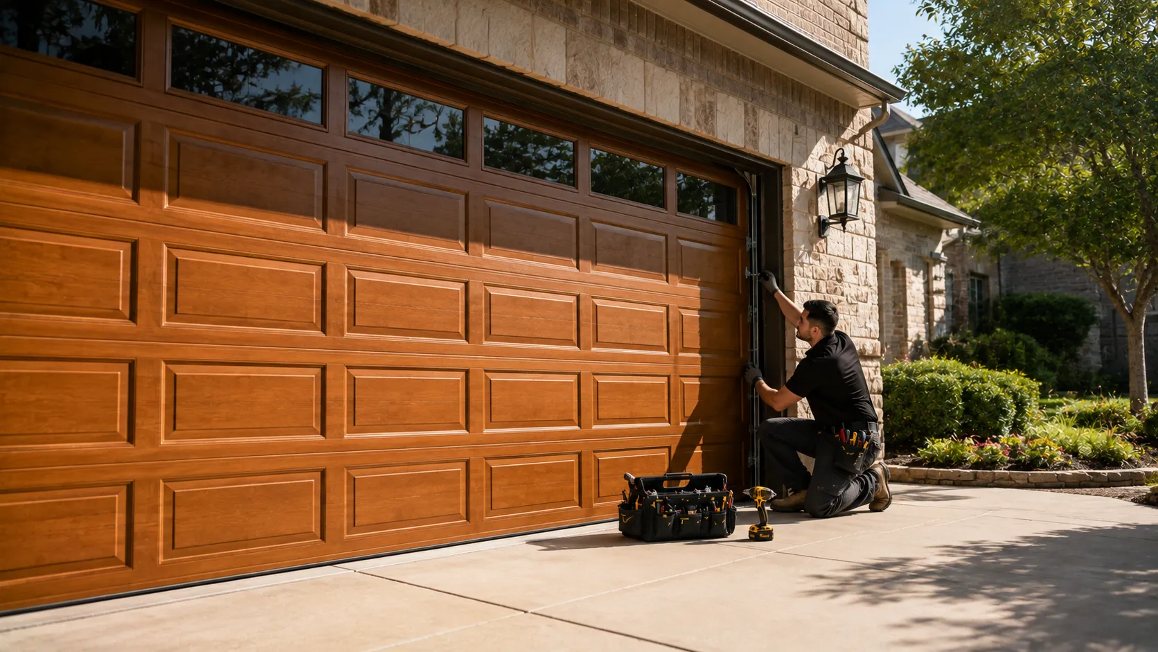 Tell us what’s wrong - Texas City garage door service