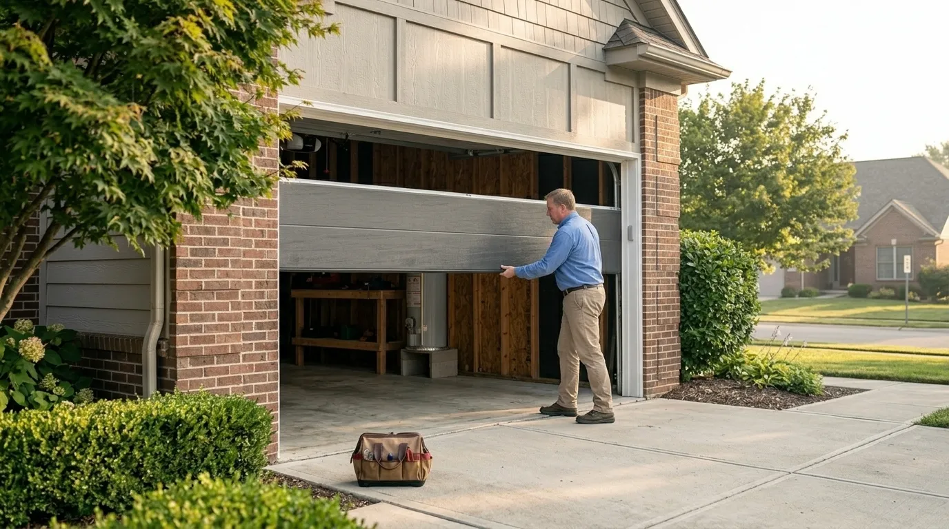 Commercial Garage Door in Texas City