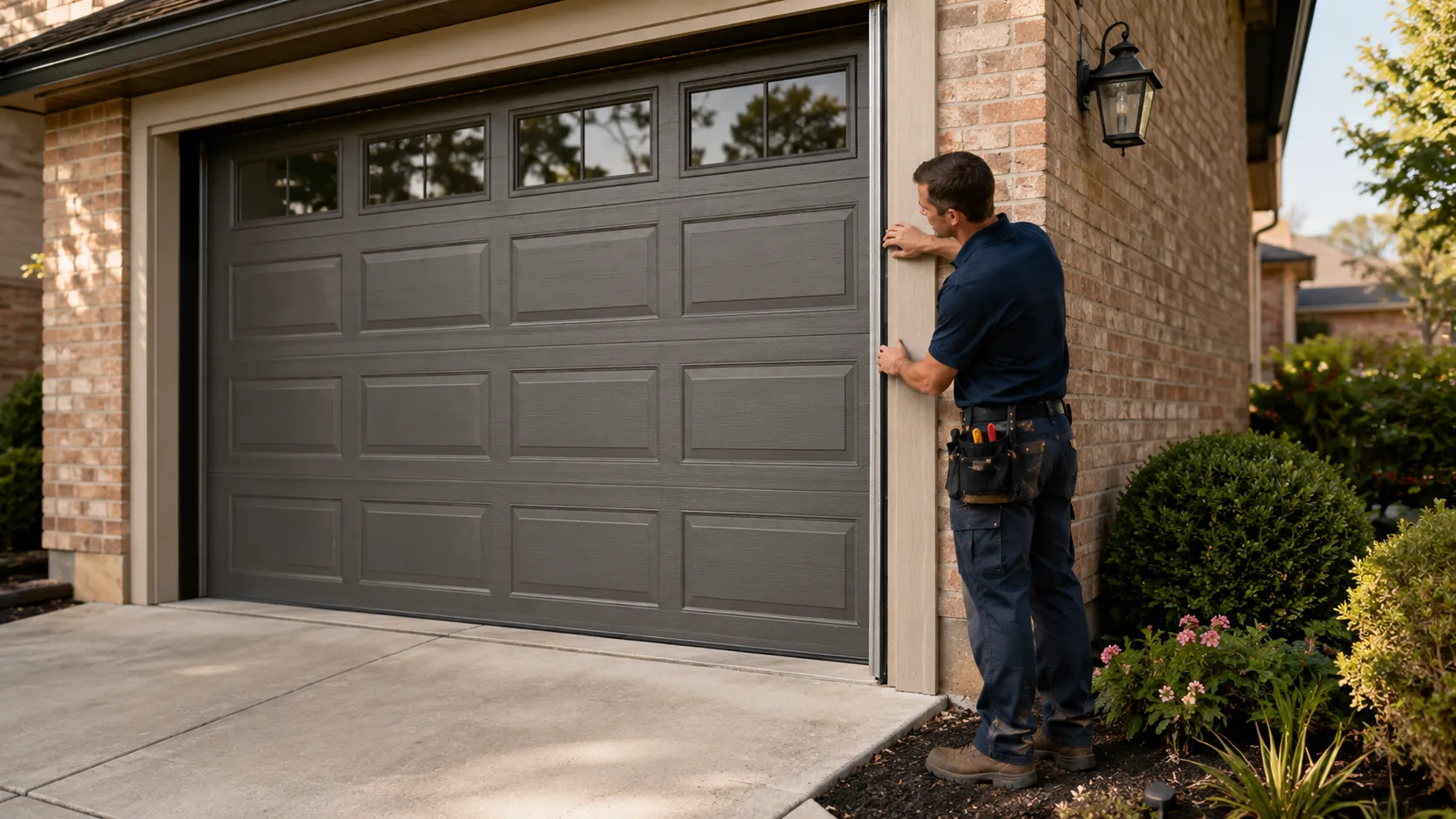 Clear, up-front plan - Texas City garage door service