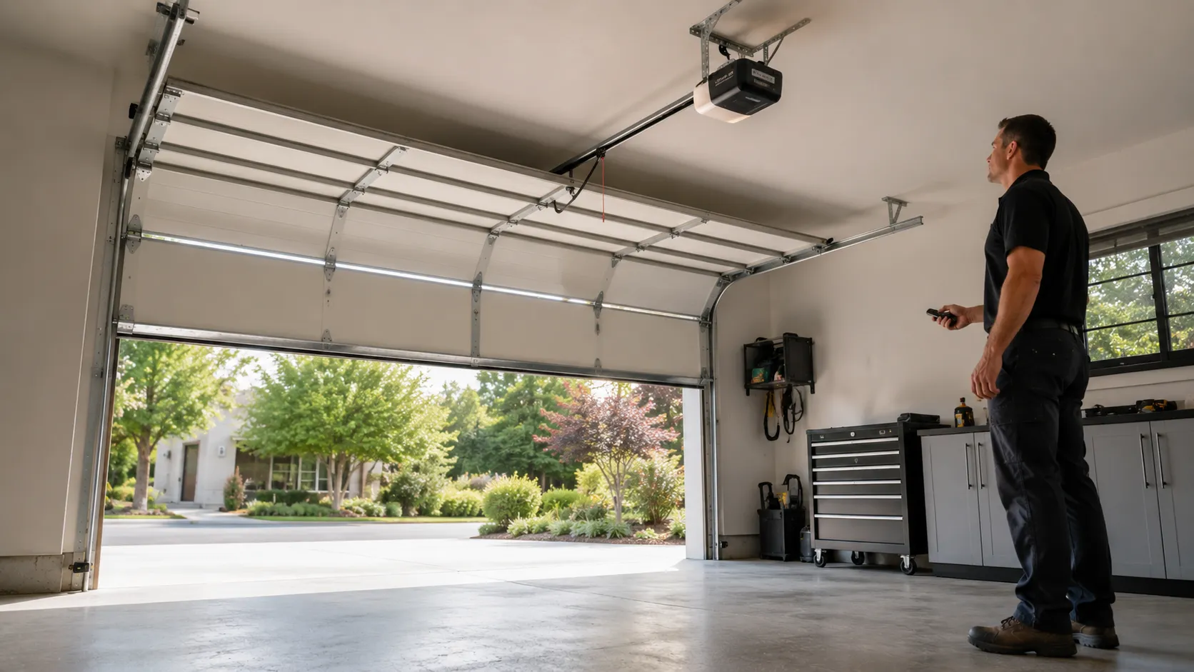 Clear, up-front plan - Texas City garage door service