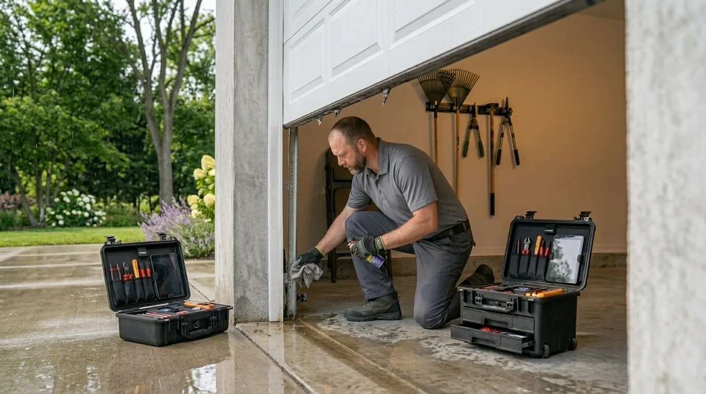 Clear, up-front plan - Texas City garage door service