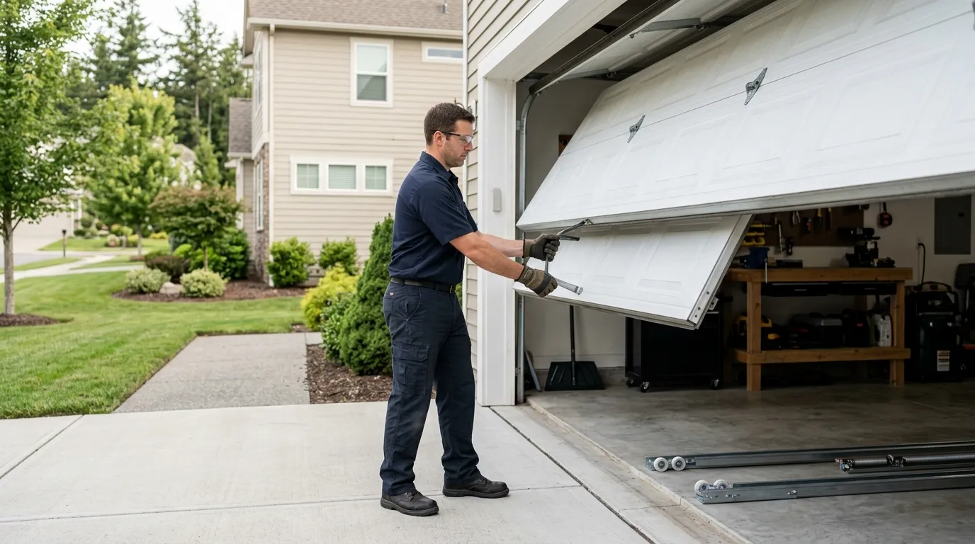 Clear, up-front plan - Texas City garage door service