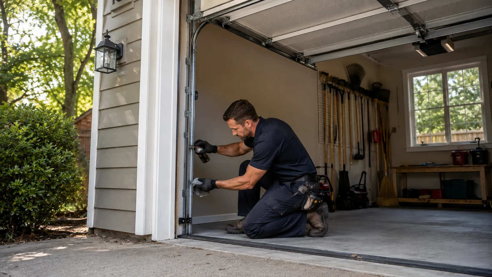 Clear, up-front plan - Texas City garage door service