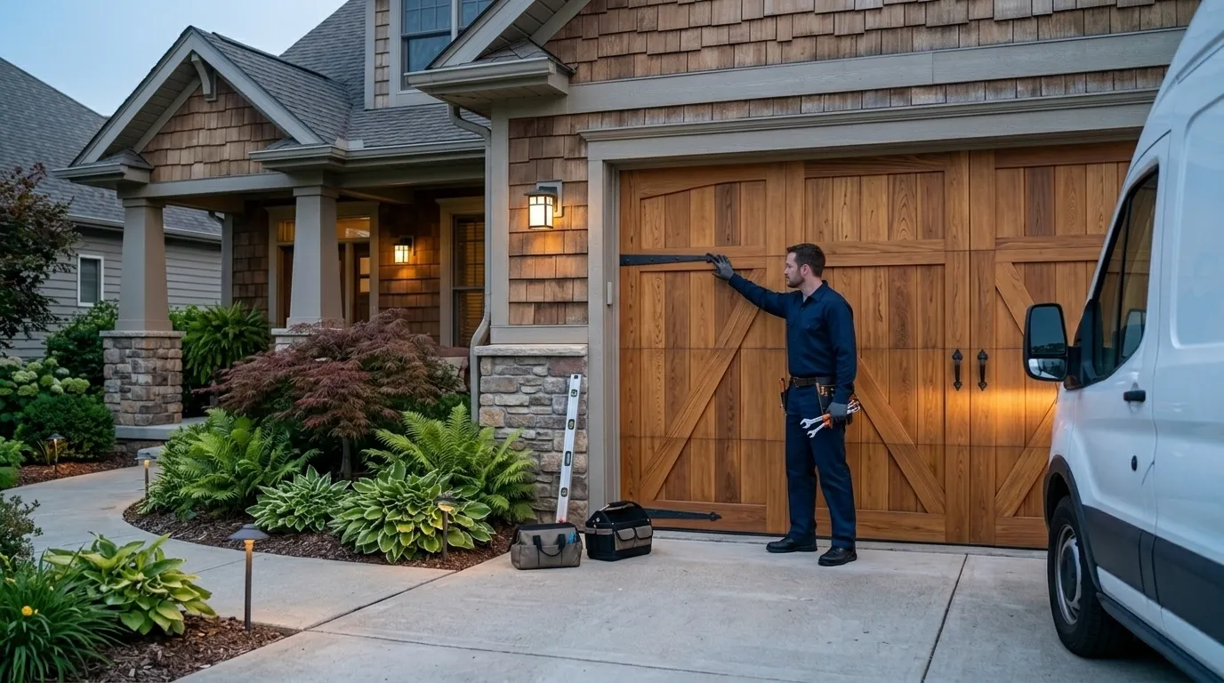 On-site diagnosis - Texas City garage door service