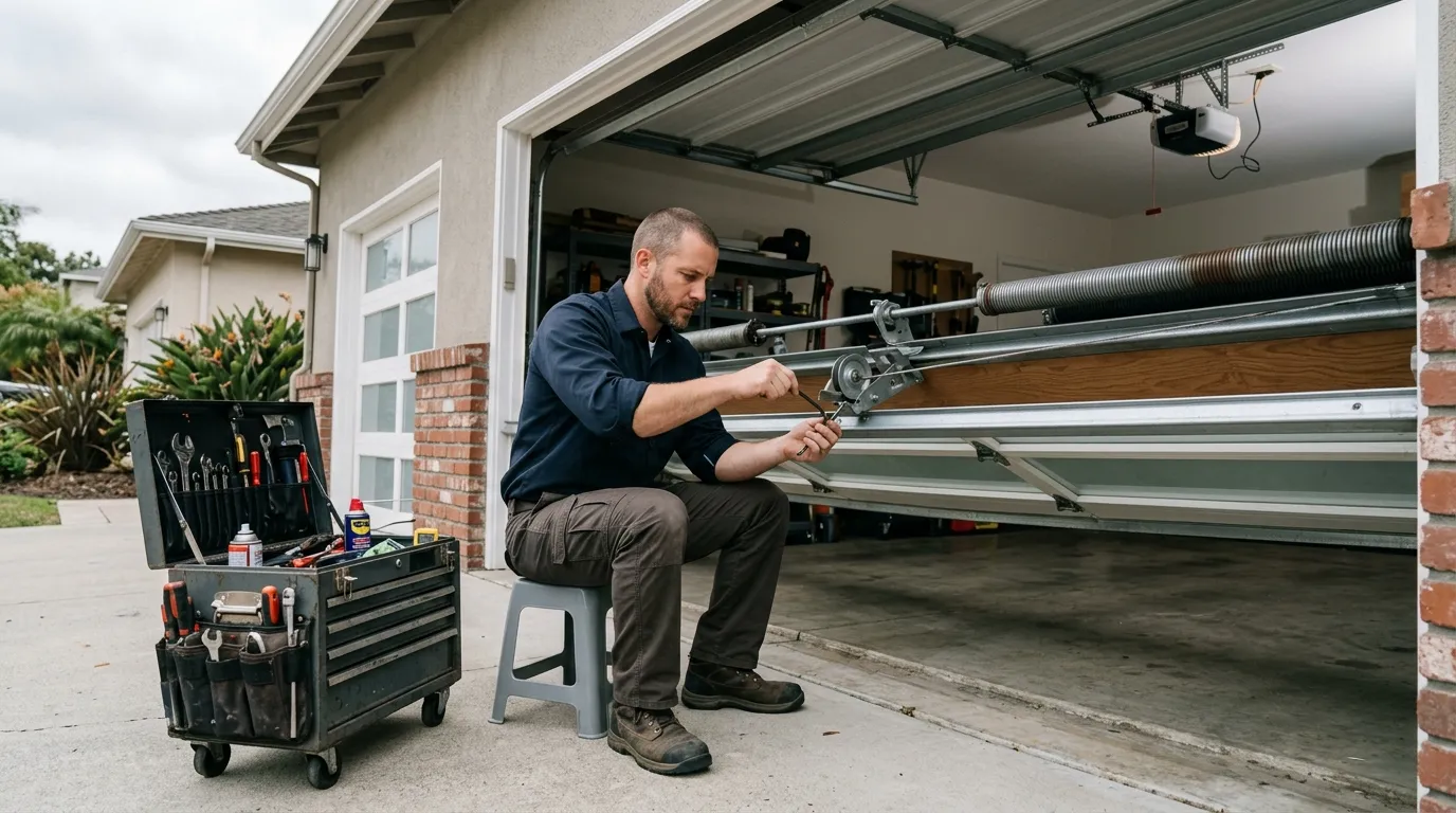 On-site diagnosis - Texas City garage door service