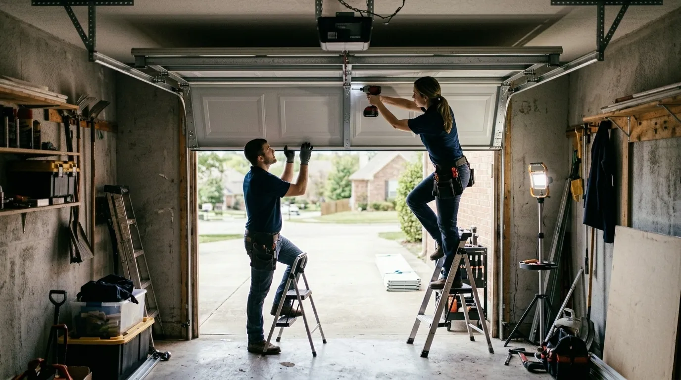 On-site diagnosis - Texas City garage door service