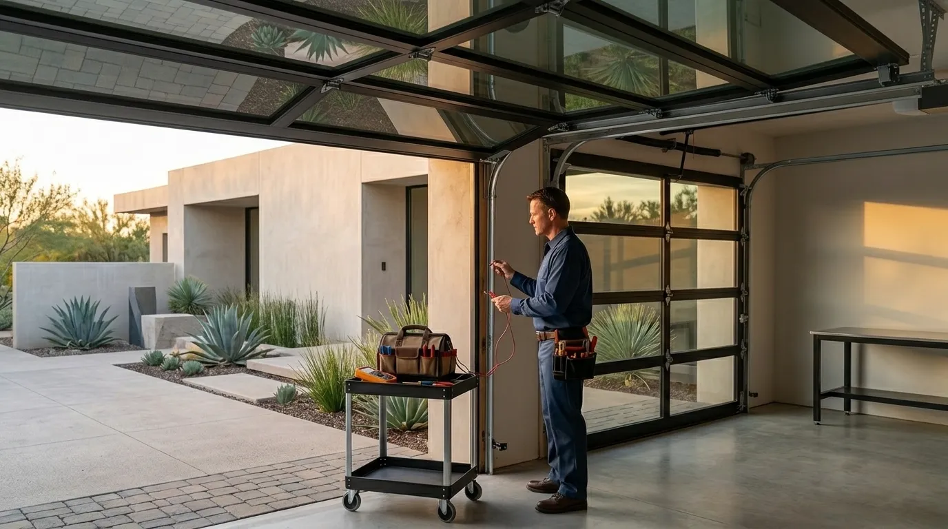 On-site diagnosis - Texas City garage door service