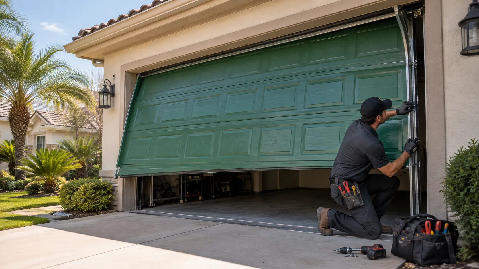 Garage Door Service for San Leon Homes