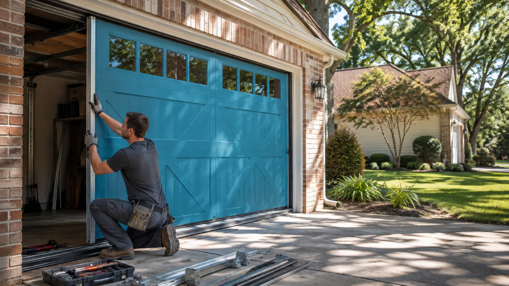 A garage door shop that knows Texas City's housing stock